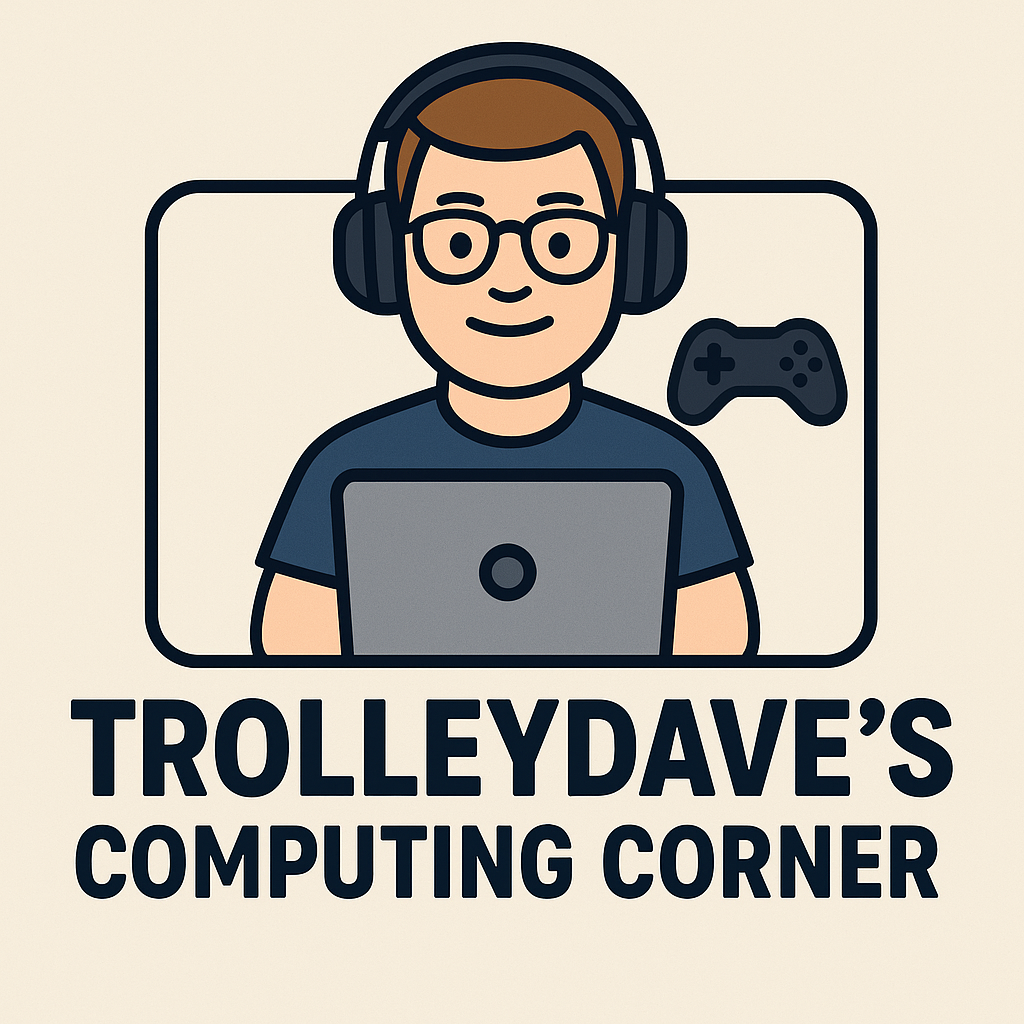 TrolleyDave’s Computing Corner logo
